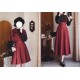 Forest Wardrobe Forest Ode Blouse Jacket and Halter Neck Skirts(3 Colours/Full Payment Without Shipping)